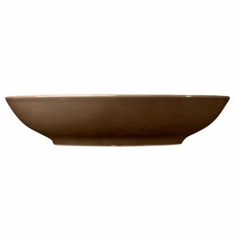 Seltmann Weiden Terra Coupteller Tief, Pastateller, Teller, Porzellan, Erdbraun, Ø 26 cm, 001.766886