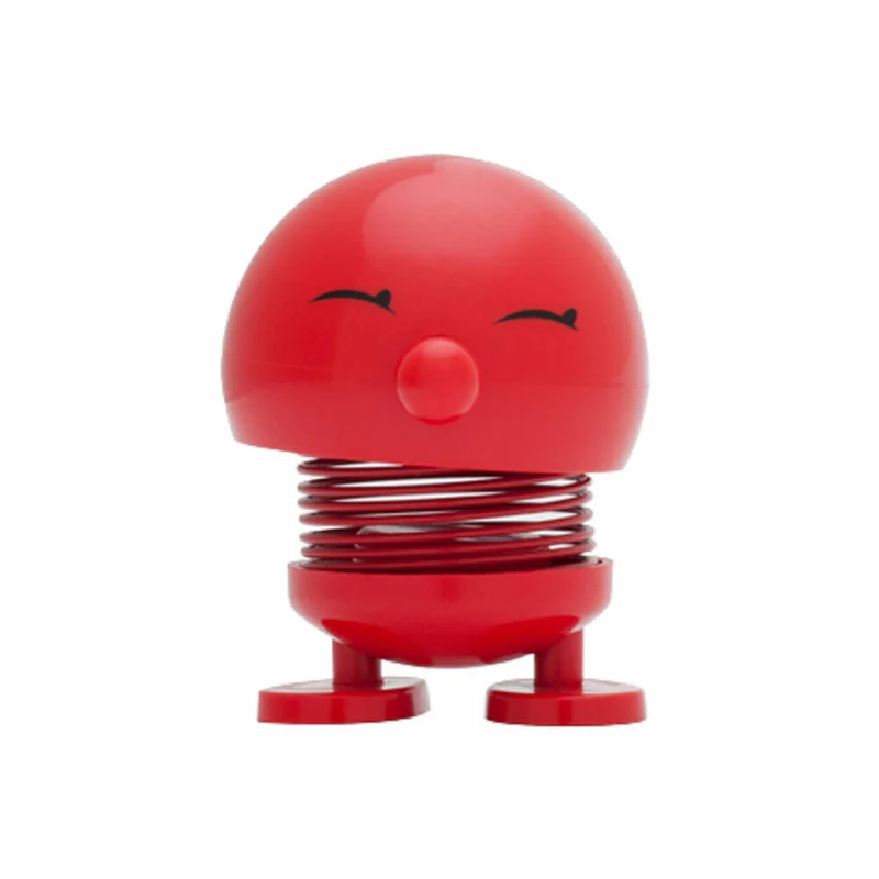 Hoptimist Baby Bimble, Klein, Mädchen mit Lächelnden Augen, Deko- / Spielidee, Kunststoff, Rot, 26056