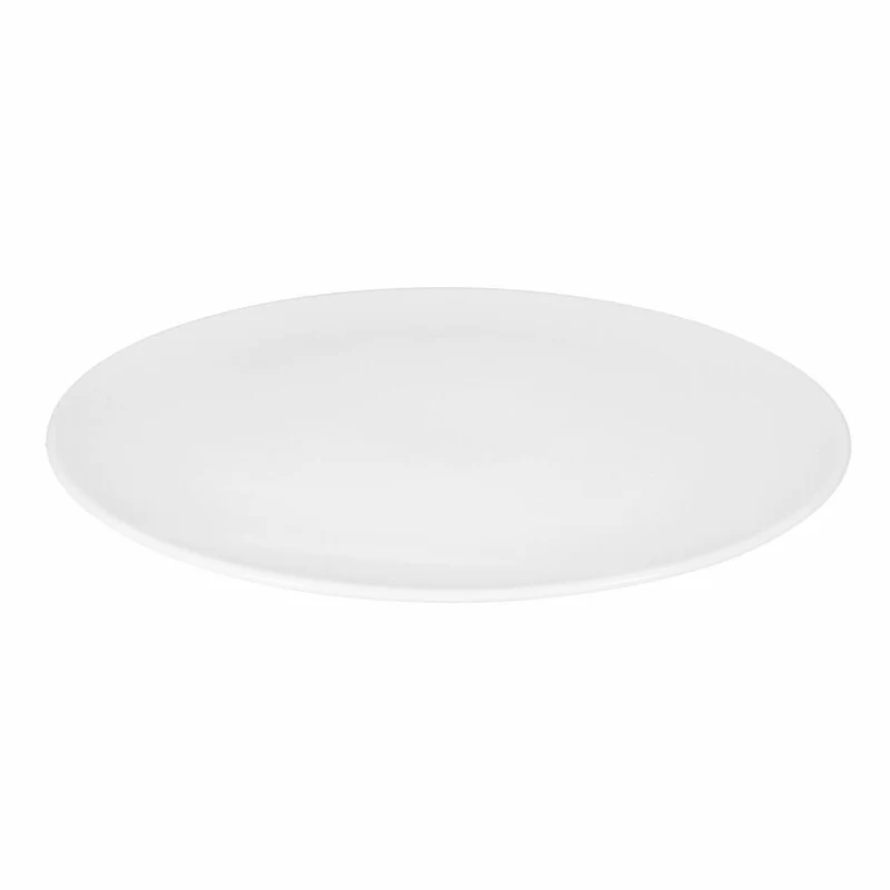 Seltmann Weiden Compact Tortenplatte, Kuchenplatte, Servierplatte, Porzellan, Weiß, 30 cm, 001.467991