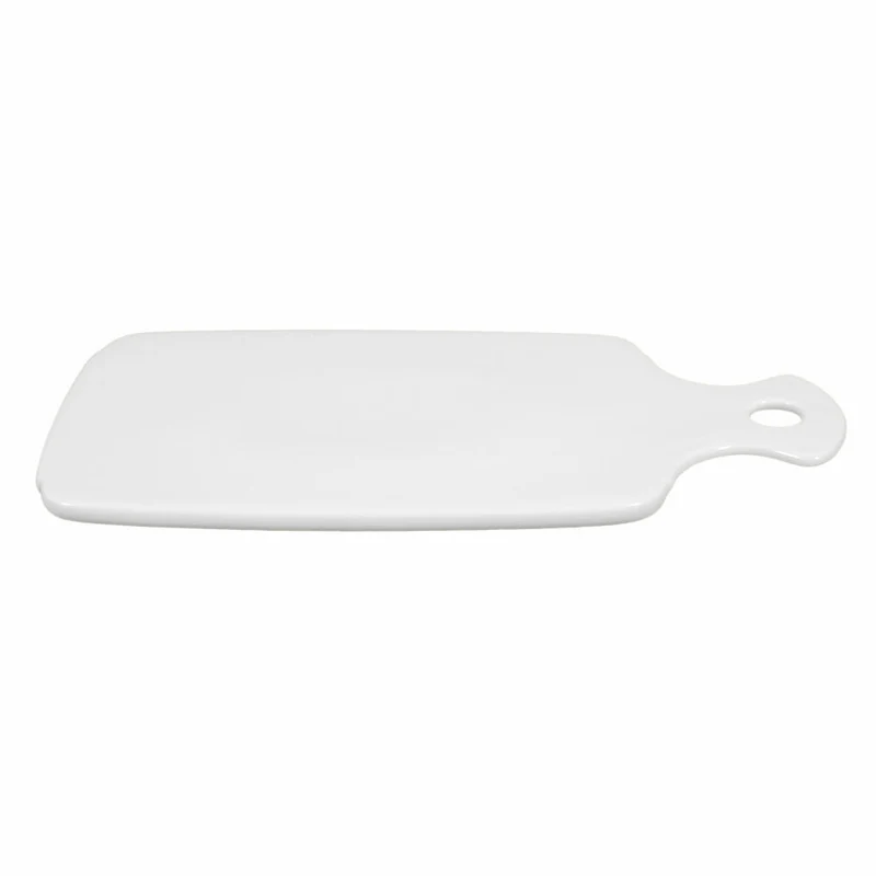 Seltmann Weiden Compact Brotbrett, Servierbrett, Porzellan, Weiß, 27 x 14 cm, 001.468231