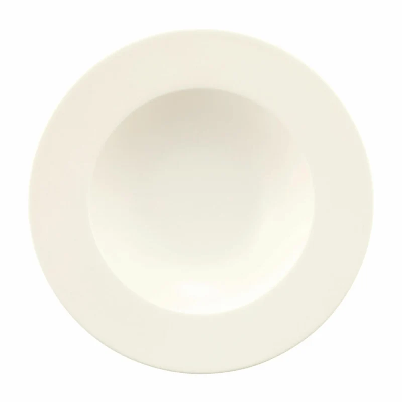 Seltmann Weiden Zoé Fine Diamond Suppenteller, Teller, Porzellan, Uni, Ø 23.7 cm, 001.746250