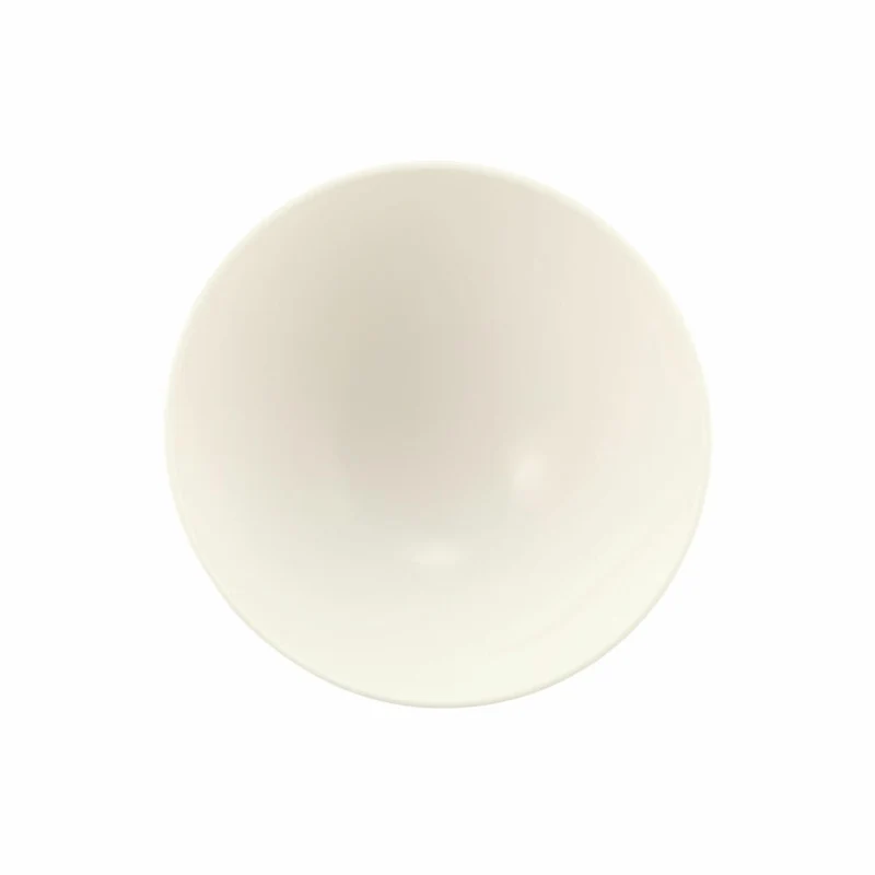 Seltmann Weiden Zoé Fine Diamond Schüssel Rund, Schale, Porzellan, Creme Uni, Ø 15.7 cm, 001.746252