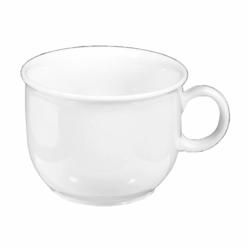 Seltmann Weiden Compact Kaffeetasse, Kaffee Tasse, Porzellan, Weiß, 210 ml, 001.475485