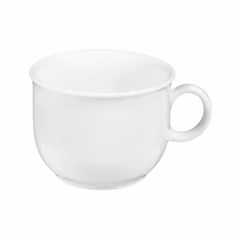 Seltmann Weiden Compact Kaffeetasse, Kaffee Tasse, Porzellan, Weiß, 210 ml, 001.475485