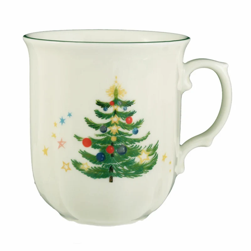 Seltmann Weiden Marie-Luise Becher, Kaffeebecher, Teetasse, Tasse, Porzellan, Weihnachten, 250 ml, 001.300499
