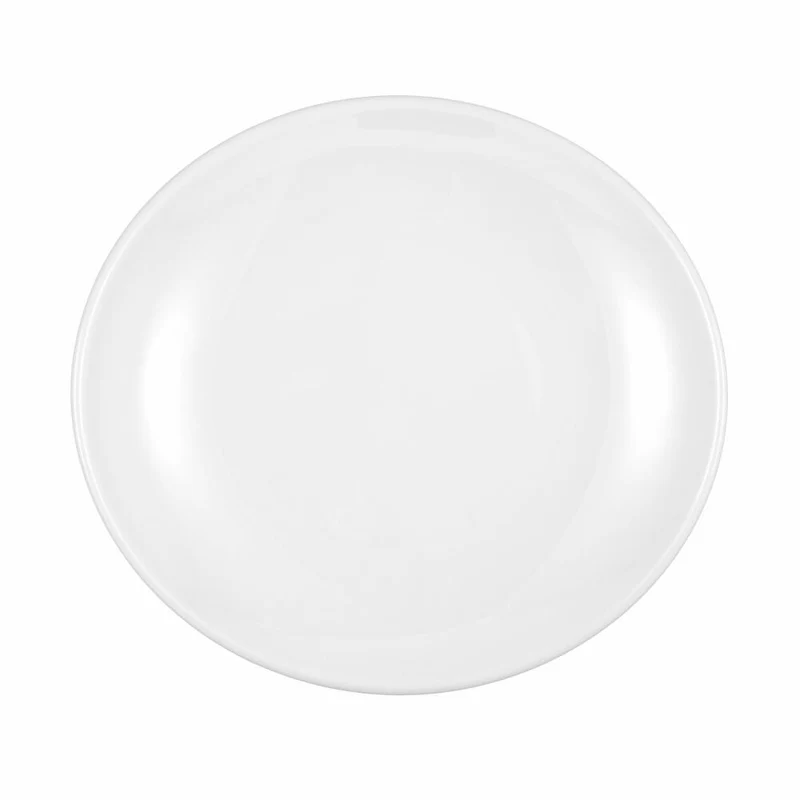 Seltmann Weiden Modern Life Teller Oval, Speiseteller, Porzellan, Weiß, 21 x 19.2 cm, 001.657564