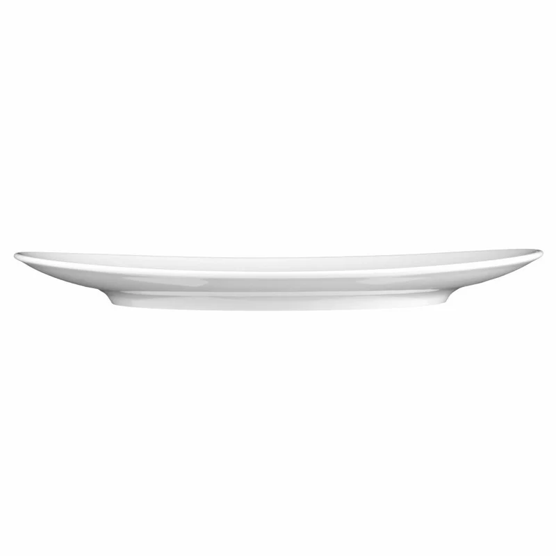 Seltmann Weiden Modern Life Teller Oval, Speiseteller, Servierteller, Porzellan, Weiß, 34 x 30.1 cm, 001.657565