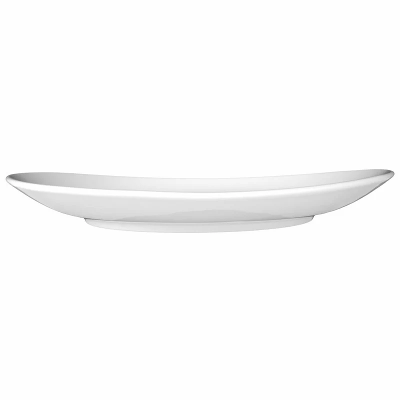 Seltmann Weiden Modern Life Teller Oval, Speiseteller, Porzellan, Weiß, 26.9 x 24.6 cm, 001.657567