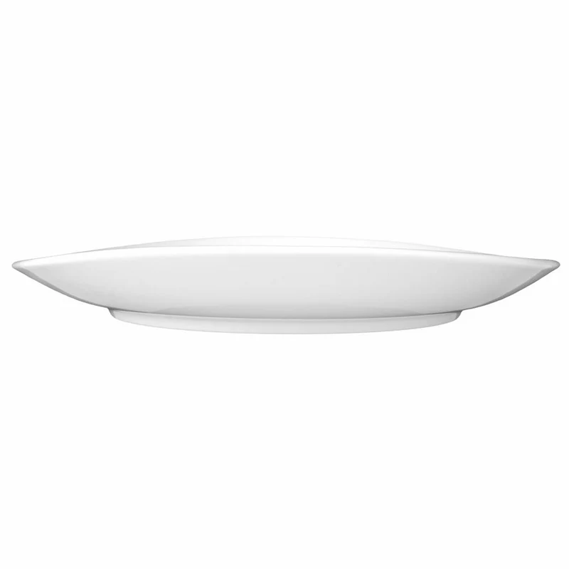 Seltmann Weiden Modern Life Teller Oval, Speiseteller, Porzellan, Weiß, 26.9 x 24.6 cm, 001.657567