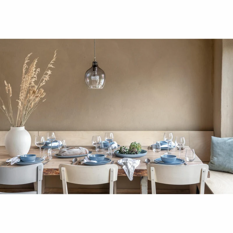 Rosenthal Teller flach Joyn Denim Blue, Speiseteller, Porzellan, Blau, 20 cm, 44020-640211-10860
