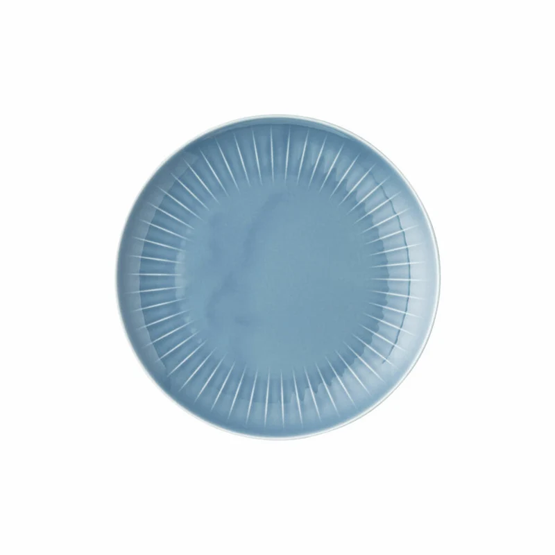 Rosenthal Teller flach Joyn Denim Blue, Speiseteller, Porzellan, Blau, 24 cm, 44020-640211-10864