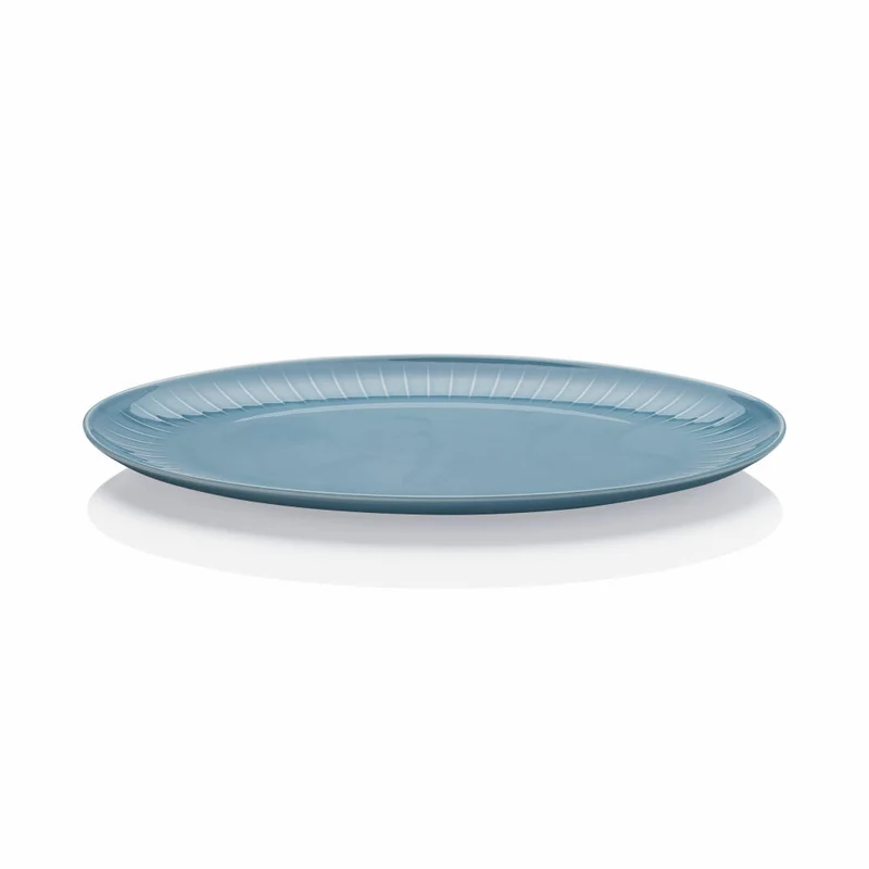 Rosenthal Platte Joyn Denim Blue, Servierplatte, Porzellan, Blau, 38 cm, 44020-640211-12738