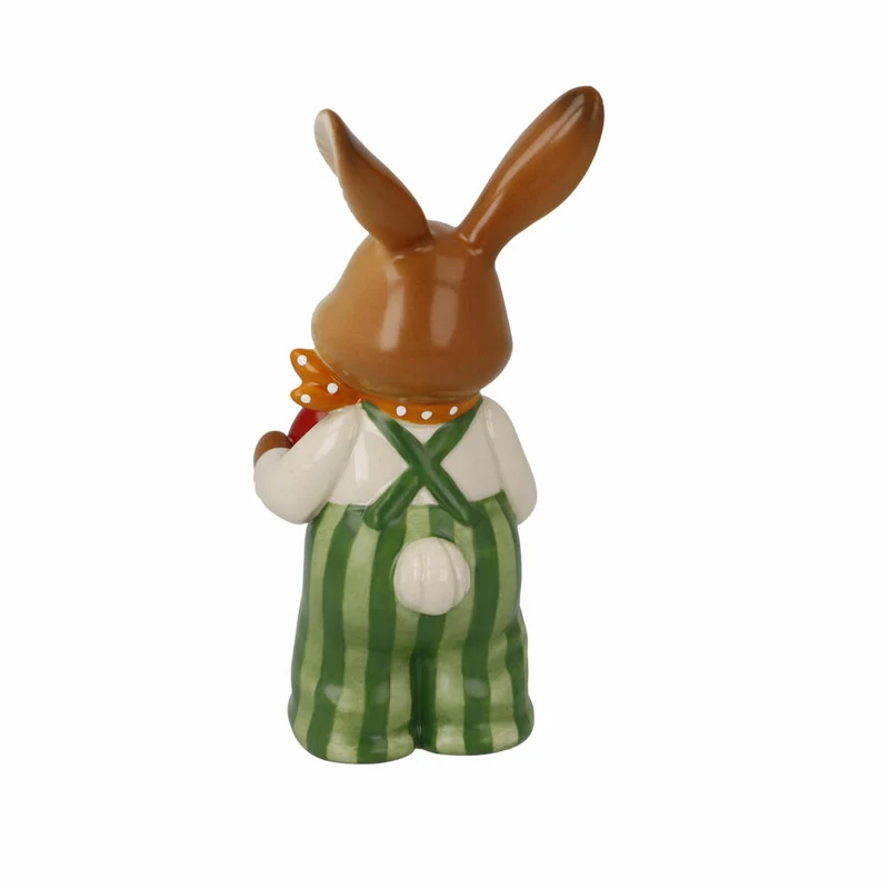 Goebel Figur Hase - Von Herzen!, Ostern, Steingut, Bunt, 12 cm, 66845821