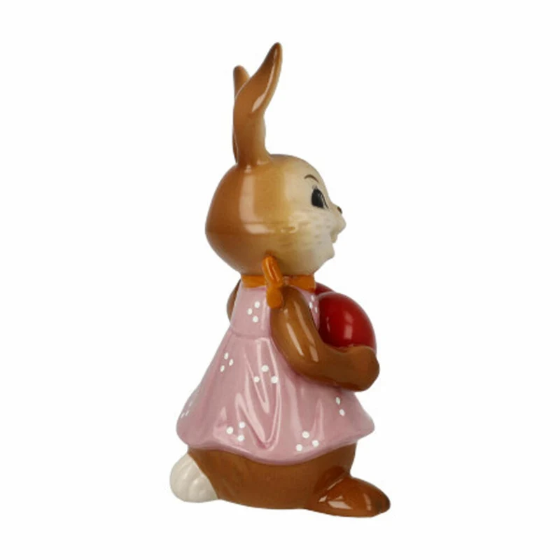 Goebel Figur Hase - Alles Liebe!, Ostern, Steingut, Bunt, 12 cm, 66845831