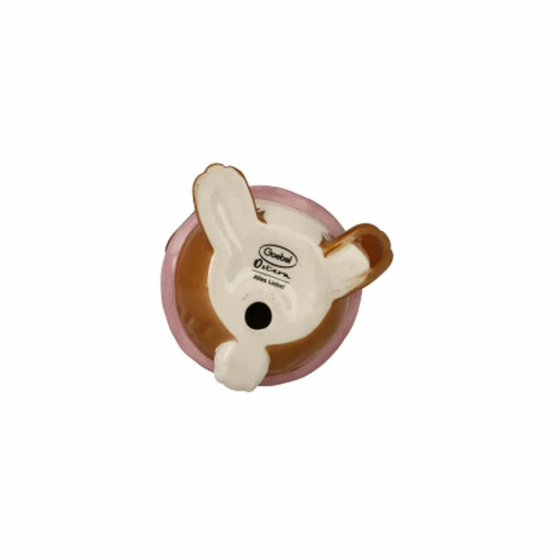 Goebel Figur Hase - Alles Liebe!, Ostern, Steingut, Bunt, 12 cm, 66845831