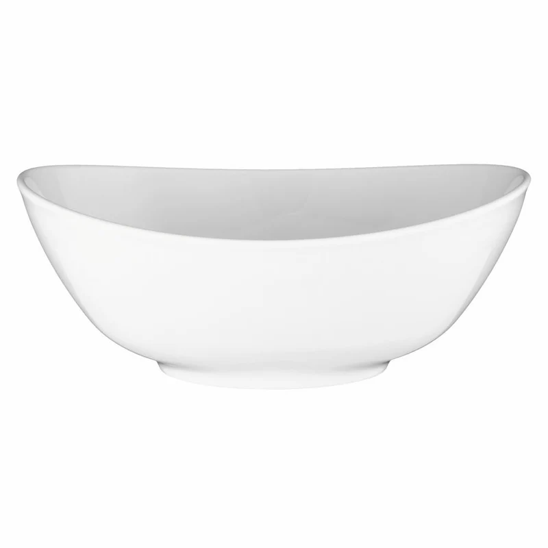 Seltmann Weiden Modern Life Schüssel Oval, Schale, Porzellan, Weiß, 25.5 cm, 001.657577