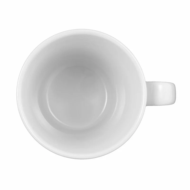 Seltmann Weiden Modern Life Kaffeetasse, Kaffee Tasse, Porzellan, Weiß, 200 ml, 001.657582