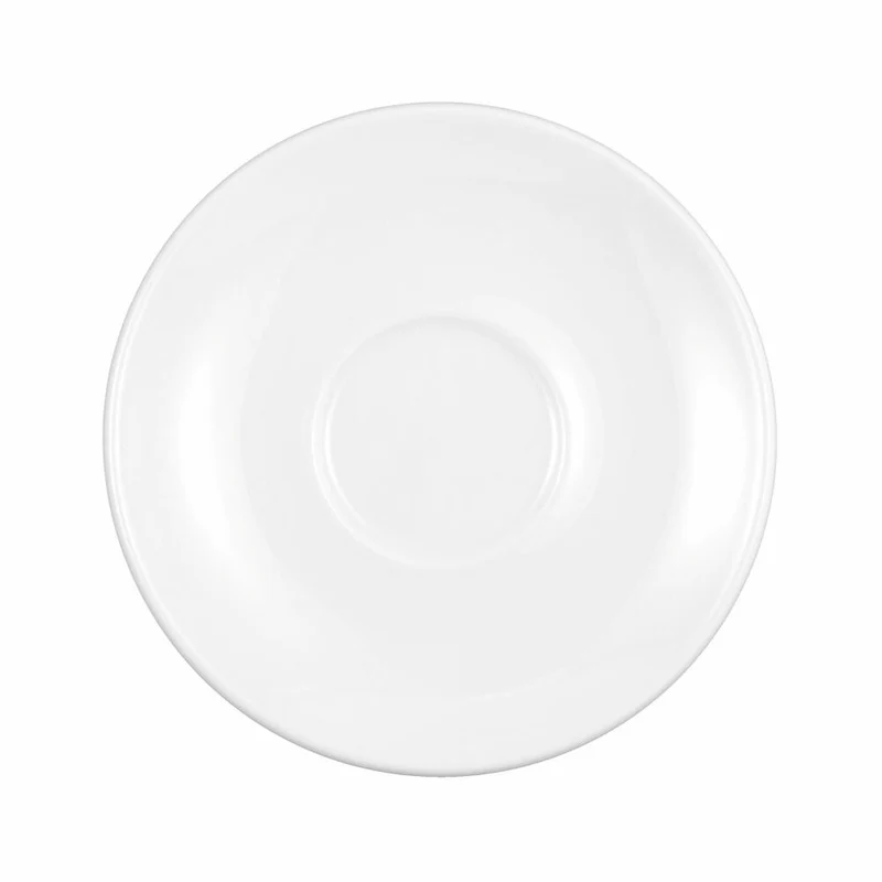 Seltmann Weiden Modern Life Untertasse, zur Espressotasse, Unterteller, Porzellan, Weiß, Ø 12.7 cm, 001.657583