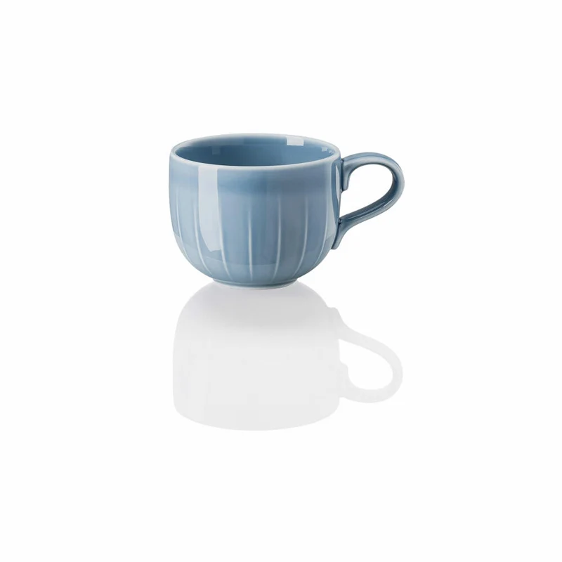 Rosenthal Kaffee-Obertasse Joyn Denim Blue, Becher, Obere, Porzellan, Blau, 200 ml, 44020-640211-14742