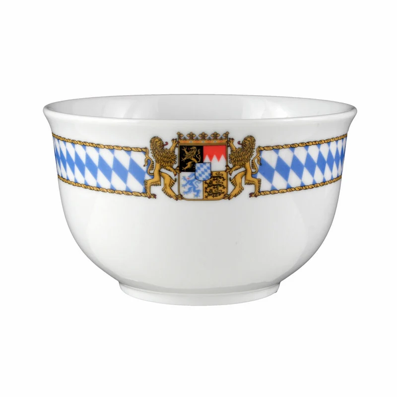Seltmann Weiden Compact Müslischale, Schale, Schüssel, Porzellan, Bayern Dekor, Ø 12.7 cm, 001.453614