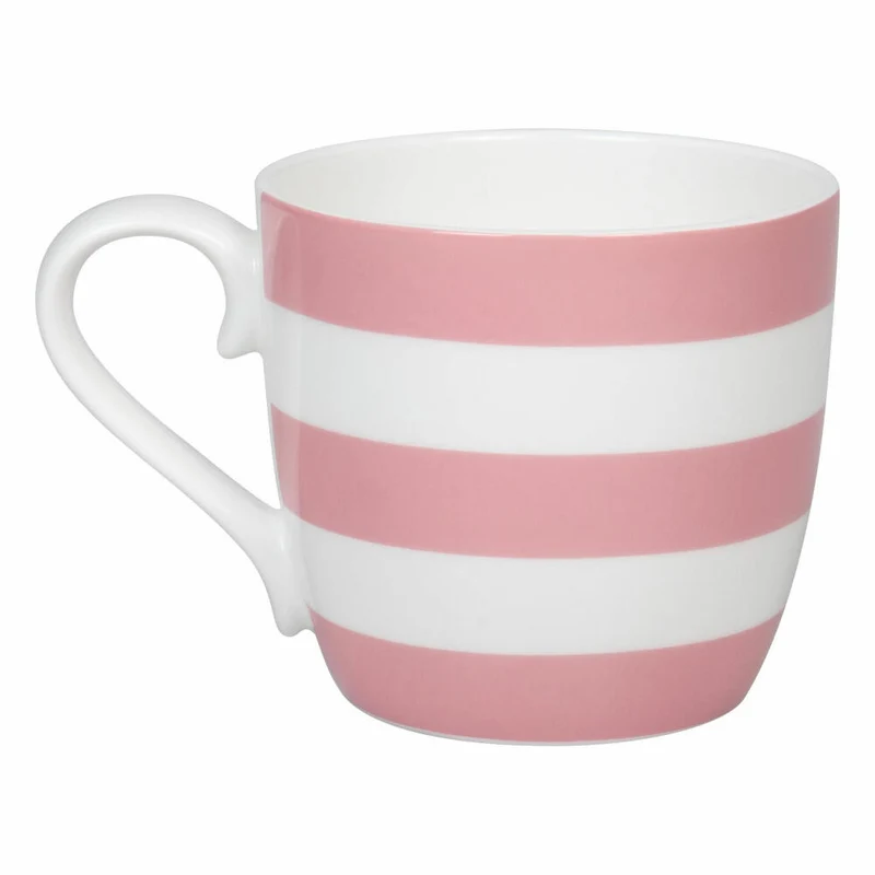 Könitz Becher Stripes - Rosyquartz, Tasse, Bone China, Rosa, 425 ml, 11 2 057 2828