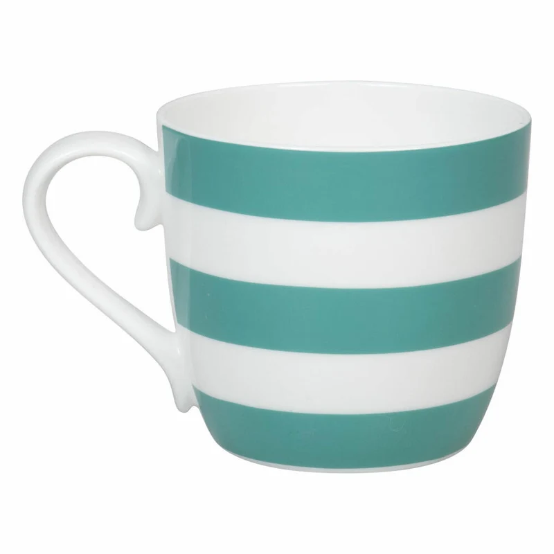 Könitz Becher Stripes - Jadegreen, Tasse, Bone China, Grün, 425 ml, 11 2 057 2829