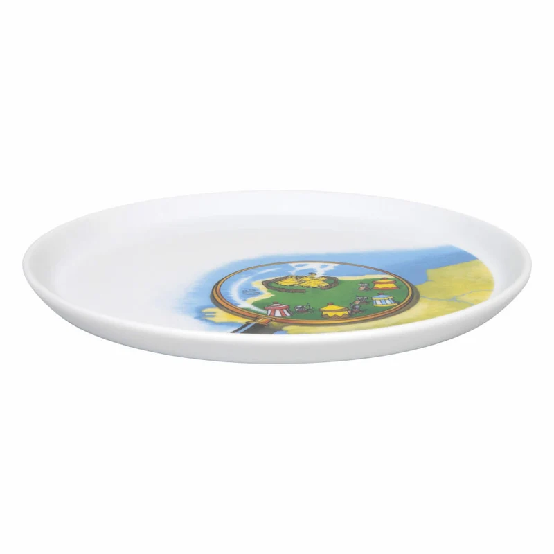 Könitz Teller Coup Asterix - Gallisches Dorf, Porzellan, Bunt, 20 cm, 11 4 20A 2786
