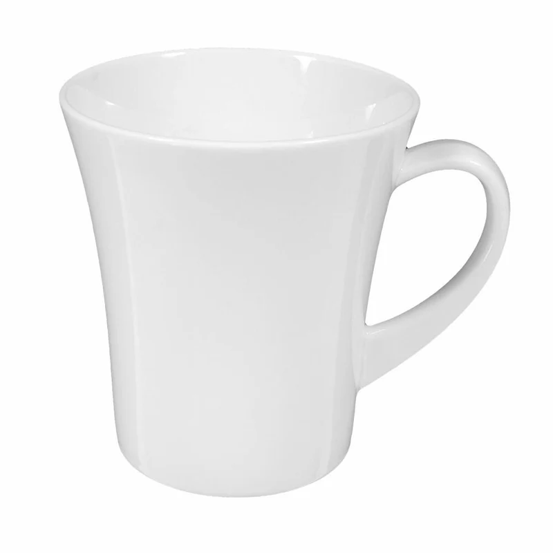 Seltmann Weiden Modern Life Becher Diva, Kaffeebecher, Teetasse, Tasse, Porzellan, Weiß, 400 ml, 001.657586