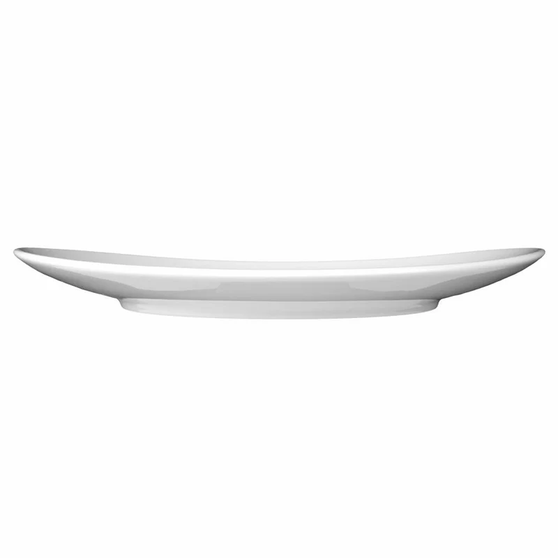 Seltmann Weiden Modern Life Teller Oval, Speiseteller, Servierteller, Porzellan, Weiß, 30.2 x 27.7 cm, 001.658471