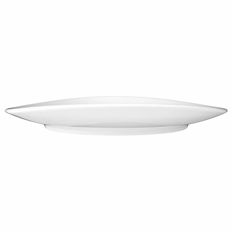 Seltmann Weiden Modern Life Teller Oval, Speiseteller, Servierteller, Porzellan, Weiß, 30.2 x 27.7 cm, 001.658471