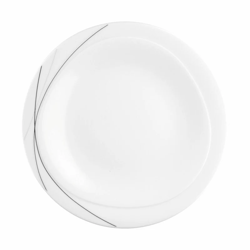 Seltmann Weiden Trio Frühstücksteller, Kuchenteller, Teller, Porzellan, Highline, Ø 23 cm, 001.692273