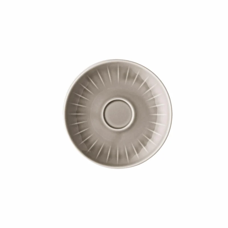 Rosenthal Espresso-Untertasse Joyn Grey, Unterteller, Untere, Porzellan, Grau, 12 cm, 44020-640202-14716