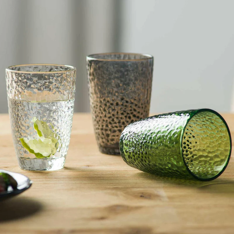 Leonardo Trinkglas Matera, Trinkbecher, Kalk-Natron-Glas, Grün, 340 ml, 024383