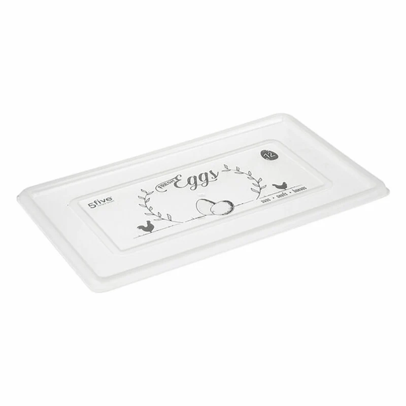 5five Simply Smart Eierschachtel für 12 Eier, Aufbewahrungsbox, PP-Kunststoff, Transparent, 2.1 L, 202572