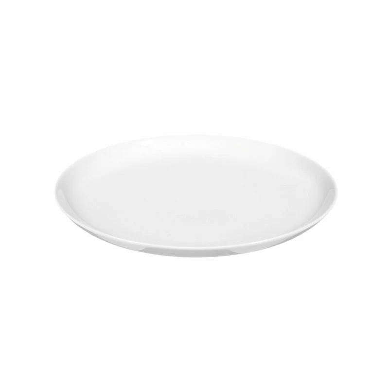 Seltmann Weiden Lido Brotteller Rund, Frühstücksteller, Kuchenteller, Porzellan, Coup Weiß, Ø 17 cm, 001.198544