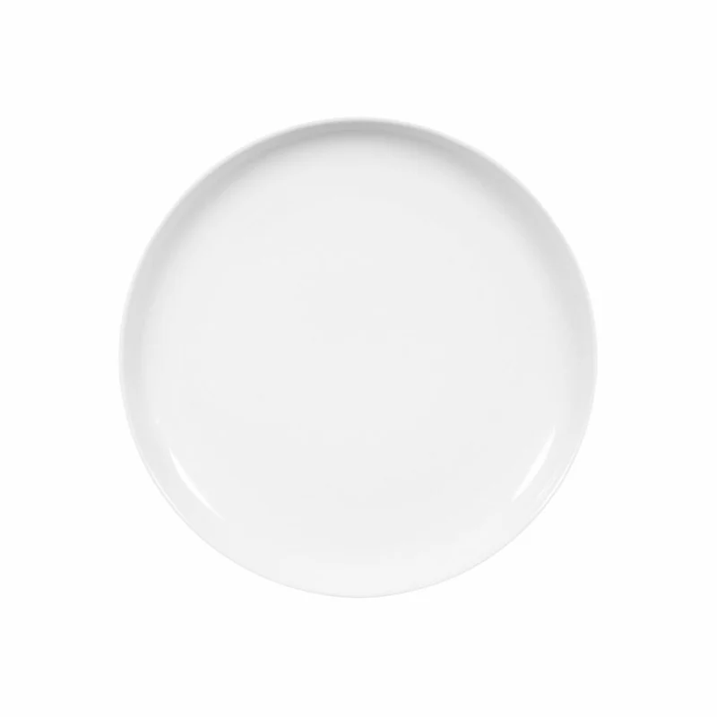 Seltmann Weiden Lido Brotteller Rund, Frühstücksteller, Kuchenteller, Porzellan, Coup Weiß, Ø 17 cm, 001.198544