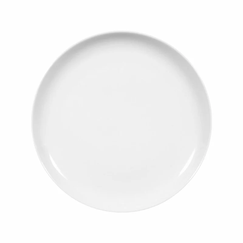 Seltmann Weiden Lido Frühstücksteller, Teller, Kuchenteller, Porzellan, Coup Weiß, Ø 20 cm, 001.198604