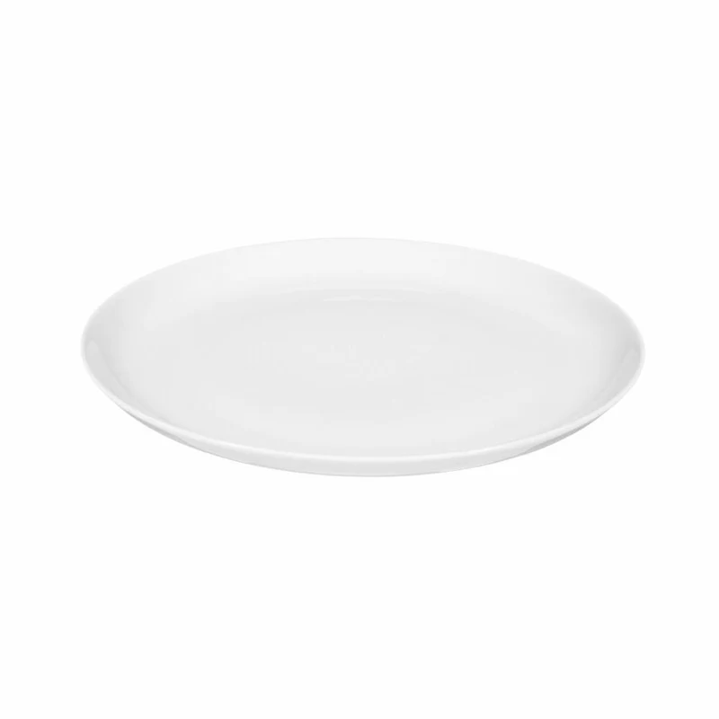 Seltmann Weiden Lido Frühstücksteller, Teller, Kuchenteller, Porzellan, Coup Weiß, Ø 20 cm, 001.198604