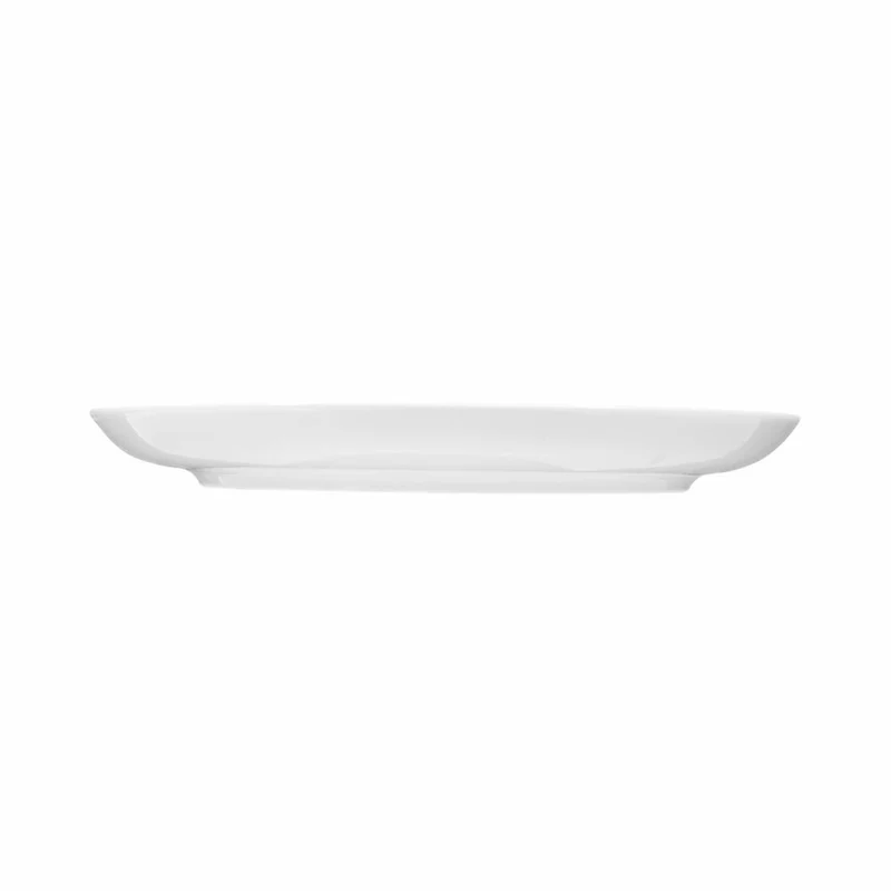 Seltmann Weiden Lido Frühstücksteller, Teller, Kuchenteller, Porzellan, Coup Weiß, Ø 20 cm, 001.198604