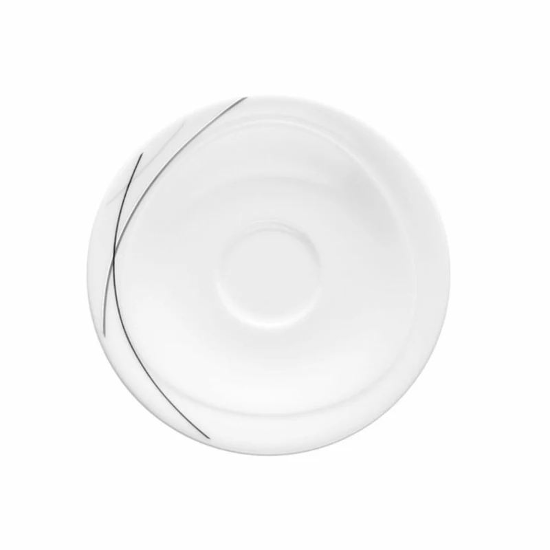Seltmann Weiden Trio Kombi-Untertasse, Unterteller, Porzellan, Highline, Ø 13.3 cm, 001.692292