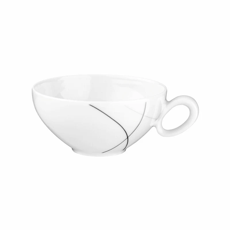 Seltmann Weiden Trio Teetasse, Tee Tasse, Kaffeetasse, Porzellan, Highline, 140 ml, 001.692293