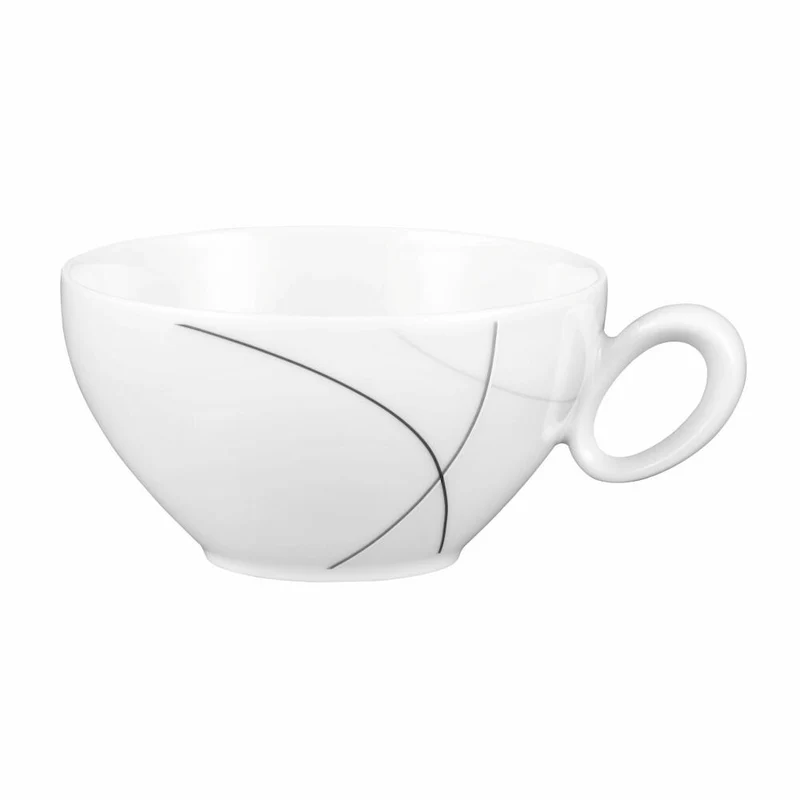 Seltmann Weiden Trio Teetasse, Tee Tasse, Kaffeetasse, Porzellan, Highline, 210 ml, 001.696983