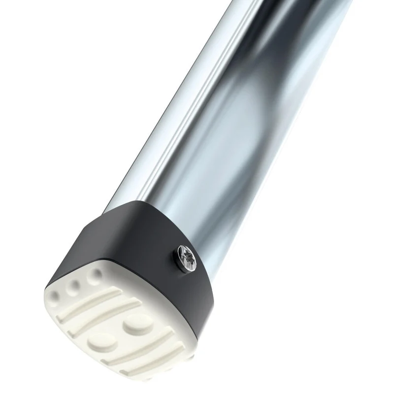 Hailo Trittleiter K100 TopLine, Haushaltsleiter, Aluminium, Silberfarben, 3 Stufen, 4303-301