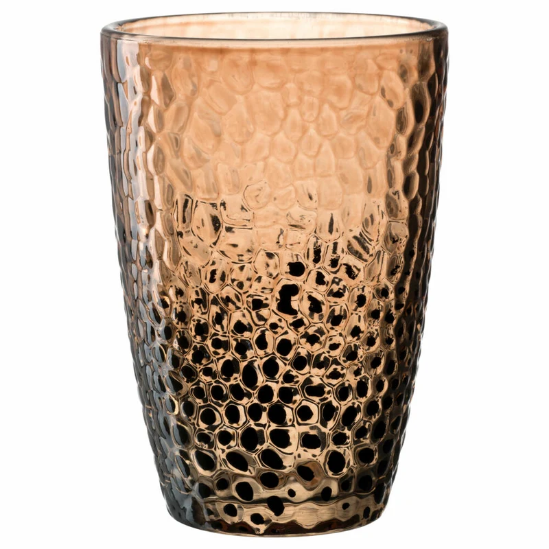 Leonardo Trinkglas Matera, Trinkbecher, Kalk-Natron-Glas, Beige, 340 ml, 024385