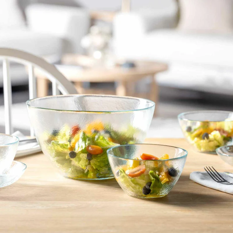 Leonardo Schale Attivo, Schüssel, Bowl, Kalk-Natron-Glas, Klar, 14 cm, 025590