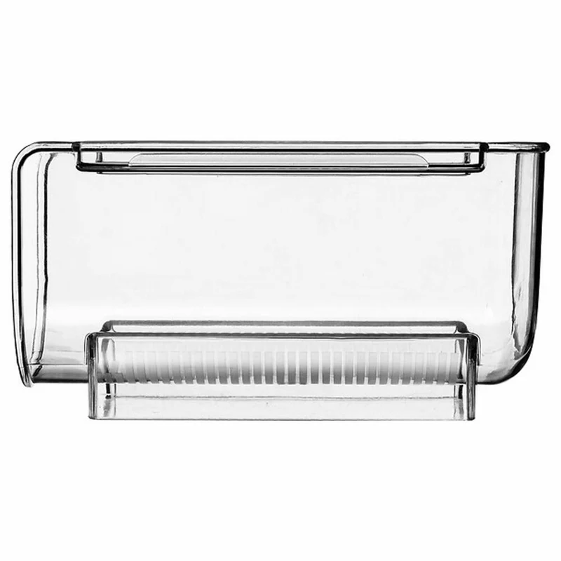 5five Simply Smart Kühlschrankablage Smart Fridge für 1 Flasche, PET-Kunststoff, Transparent, 135154