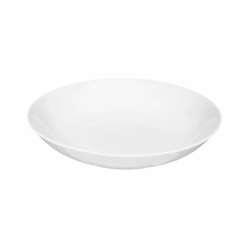 Seltmann Weiden Lido Suppenteller, Teller, Speiseteller, Porzellan, Coup Weiß, Ø 21.1 cm, 001.199244