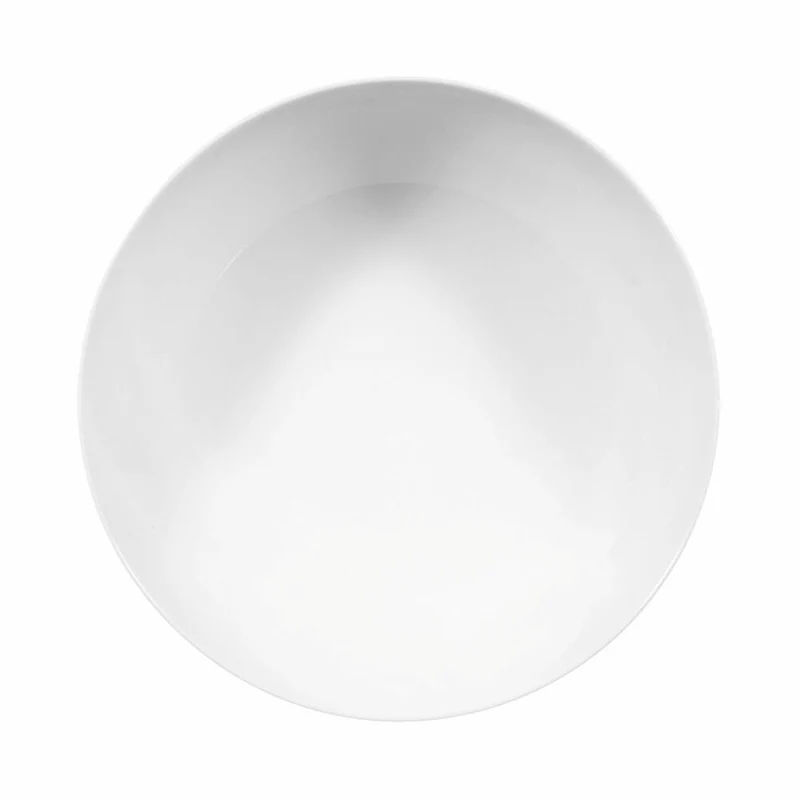 Seltmann Weiden Lido Schüssel Rund, Servierschale, Schale, Porzellan, Weiß, Ø 25.4 cm, 001.199680
