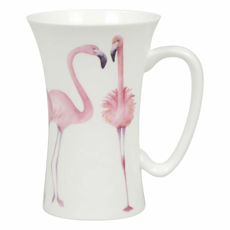Könitz Mega Mug Flamingo, Tasse, Vogel, Bone China, Bunt, 630 ml, 11 2 016 2787