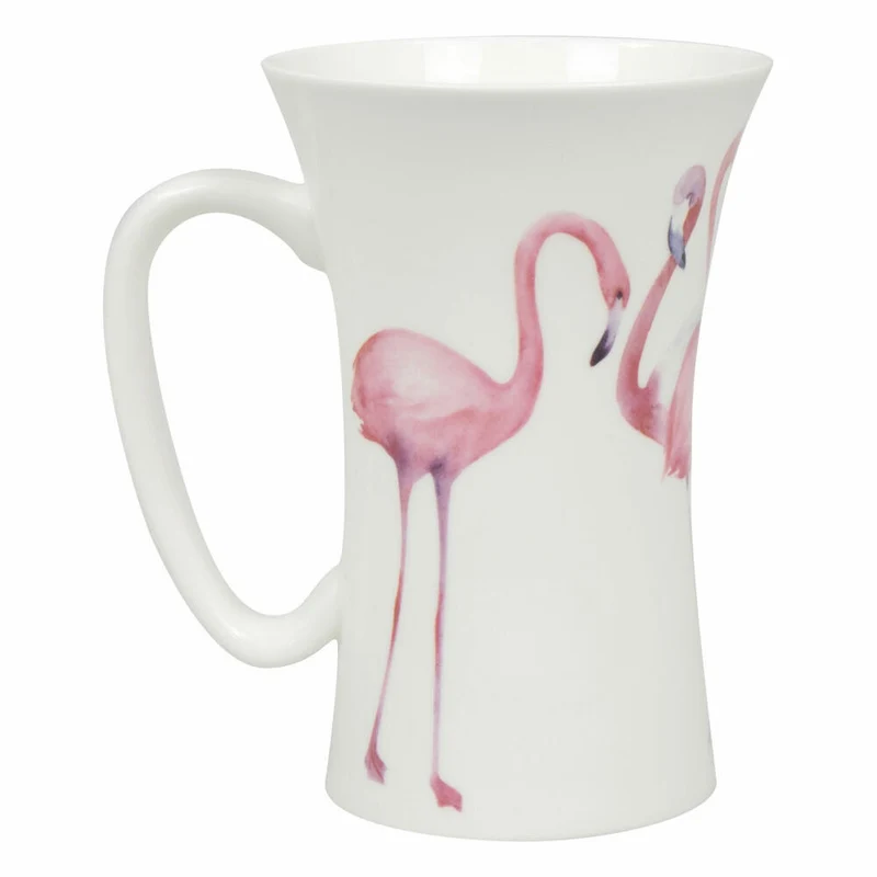 Könitz Mega Mug Flamingo, Tasse, Vogel, Bone China, Bunt, 630 ml, 11 2 016 2787